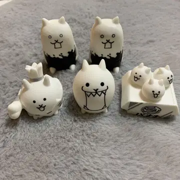 냥코 대전쟁 피규어 5체 세트