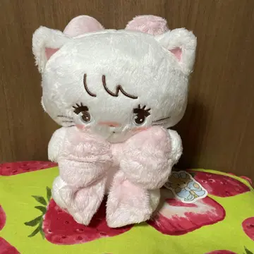 새상품 mikko 안아주는 리본 봉제 인형 무스