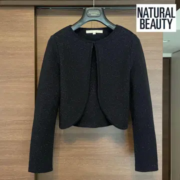 NATURAL BEAUTY 내추럴뷰티 라메 가디건 [ 36 ]