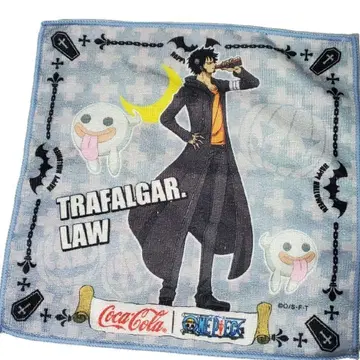 ONE PIECE 트라팔가 로 할로윈 코카콜라 콜라보 타월