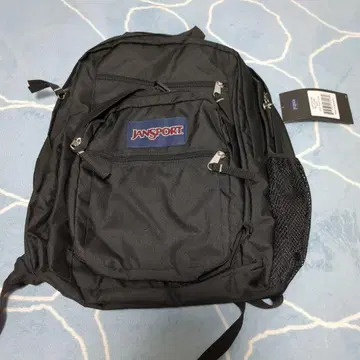 새상품 택 포함 JANSPORT 블랙 백팩