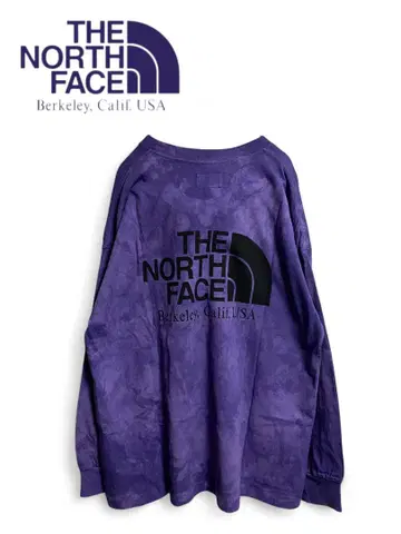 THE NORTH FACE PURPLE LABEL 롱T 타이 다이 퍼플