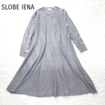 SLOBE IENA 슬로브 이에나 니트 롱 원피스 플레어