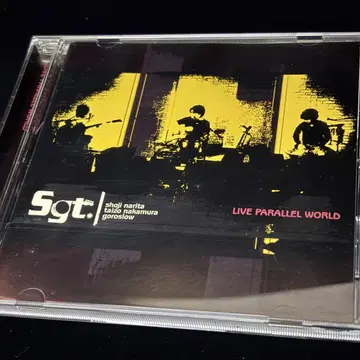 LIVE PARALLEL WORLD 나리타 쇼지 Sgt CD 앨범