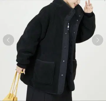 프릭스스토어 FREAK'S STORE 리버서블 보아 하프 코트