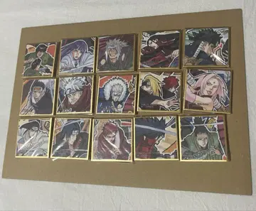 NARUTO 가챠가챠 콩 색지