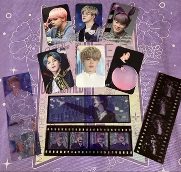 BTS 지민 JIMIN 생일 카페 럭드 굿즈 마스터님