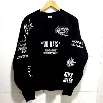XL 사이즈 새상품 RATS CREAZY CREW SWEAT 일본제