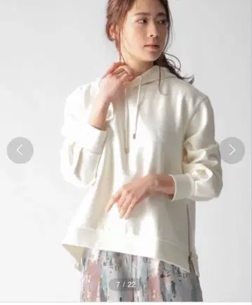 BABYLONE 사이드 지퍼 후드티