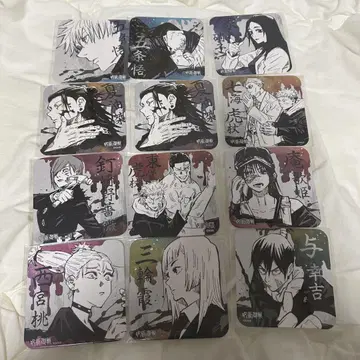 주술회전 아트 코스터