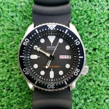 SEIKO 블랙보이 다이버즈 200m 방수 자동 시계
