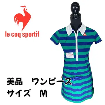 [새상품급] le coq sportif 르꼬끄 스트라이프 폴로 원피스 M
