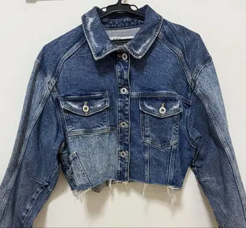 ZARA 데님 자켓 블루