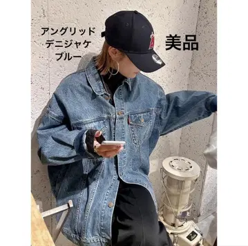 Ungrid 언그리드 빅 실루엣 데님 자켓 G 블루