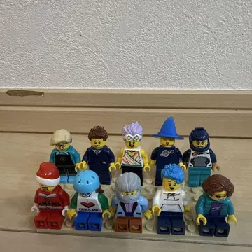 LEGO 미니 피규어 세트 10개