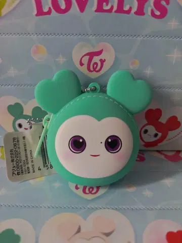 TWICE LOVELYS 실리콘 미니 지갑 GIGO 한정판 미나