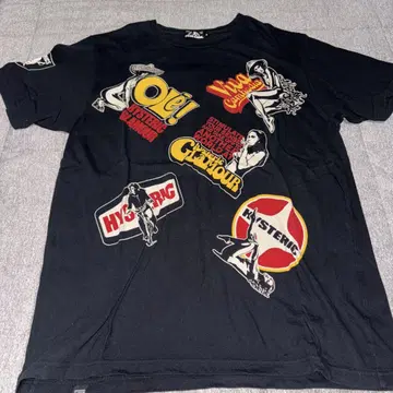 HYSTERIC GLAMOUR 그래픽 T셔츠 M 사이즈