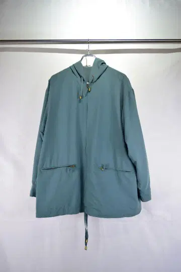 구제 의류 유로 디자인 폴리 지퍼 후드티 유럽 구제 빈티지 90s