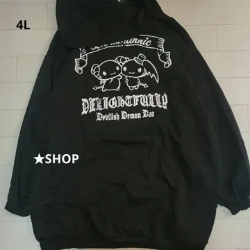 산리오 로로마닉 후드티 트레이닝복 튜닉 지뢰 4L