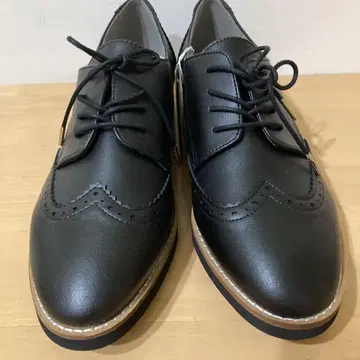 미사용 새상품 옥스퍼드 신발 블랙 24.5cm