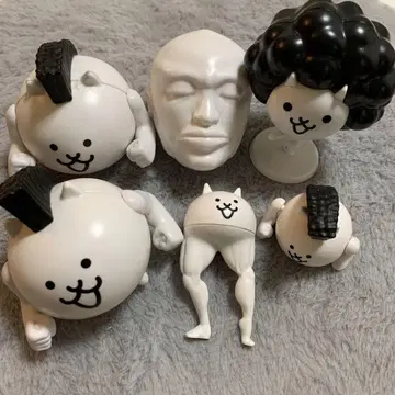 냥코 대전쟁 피규어 세트 5체