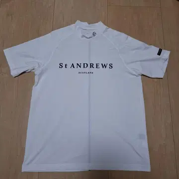 St ANDREWS 세인트앤드류스 반팔 모크넥 셔츠
