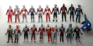 울트라맨 소프트 비닐 세트