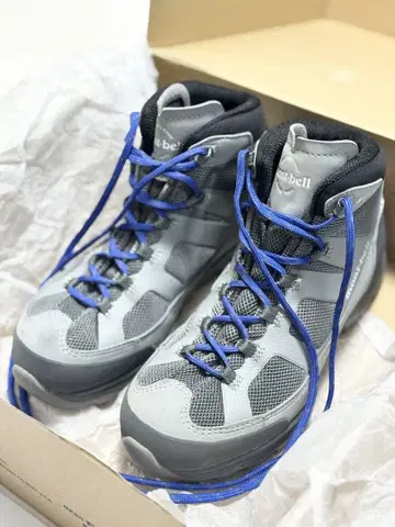 [ 새상품급 ] mont-bell 하이컷 키즈 등산화 22cm