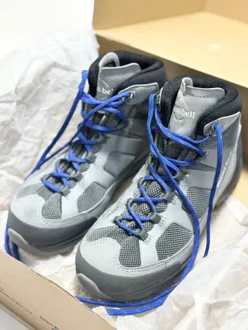 [ 새상품급 ] mont-bell 하이컷 키즈 등산화 22cm