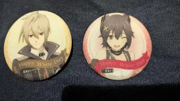 GOD EATER2 갓 이터 화이트데이 캔뱃지 줄리우스 나나