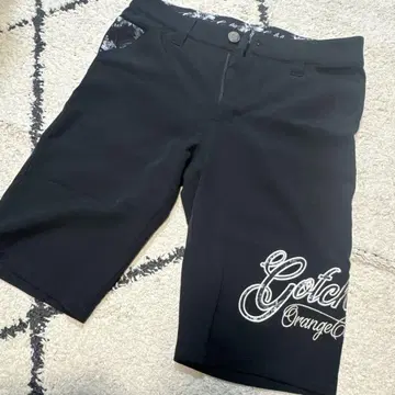 Gotcha Orange County 블랙 숏팬츠