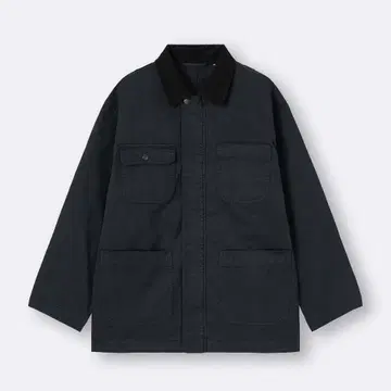GU 커버올 자켓 블랙