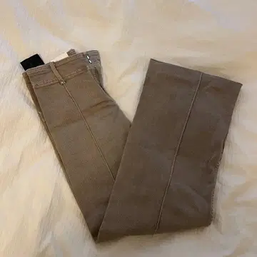 그레이 부츠컷 데님 새상품 택 포함