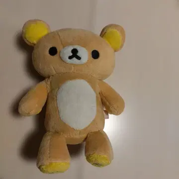 단종품 리락쿠마 지압 봉제 인형 마스코트 당시 물품