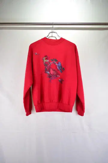 구제 의류 디자인 자수 맨투맨 빈티지 90s 00s