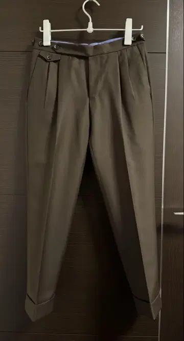 PT01 GENTLEMAN FIT 사이드 조절 팬츠 44