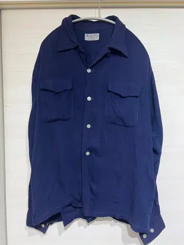 50s 오픈 카라 셔츠