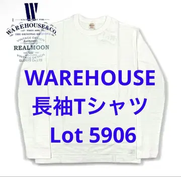 WAREHOUSE T셔츠 Lot 5906 긴팔 크루넥T 롱T