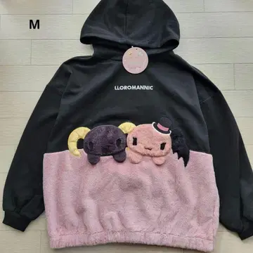 산리오 루로로마닉 베리 체리 모코모코 보아 후드티 M L