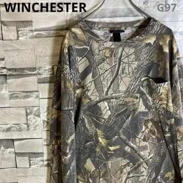WINCHESTER/리얼트리 카모플라주 롱 티셔츠/롱티/G97
