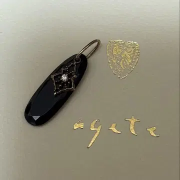 agete 목걸이 참 새상품