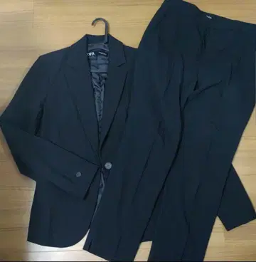 ZARA 블랙 수트 수트 셋업 자라