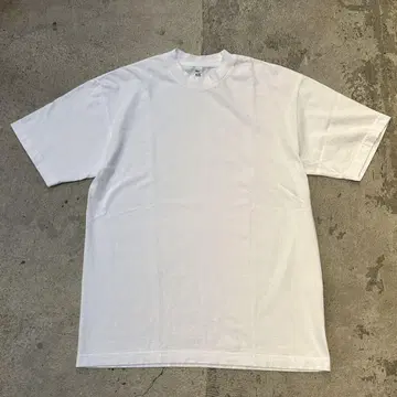 새상품 로스앤젤레스 어패럴 6.5oz 반팔 T셔츠 화이트 M