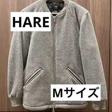 HARE 울 바시티 자켓