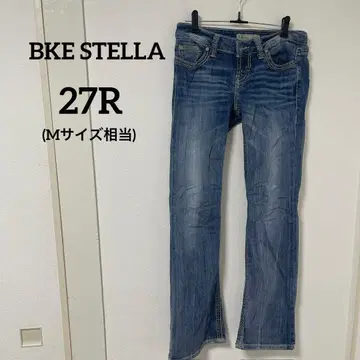 새상품급 BKE STELLA [ M ] 스키니 데님 27R 블루 청바지