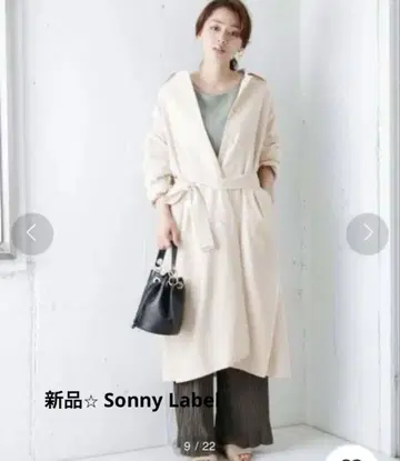 URBAN RESEARCH Sonny Label 돌먼 스텐카라 코트