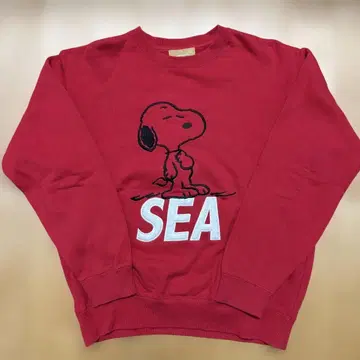 WINDANDSEA PEANUTS 스누피 트레이닝복 레드 M