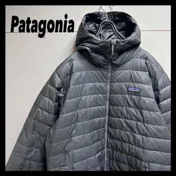 Patagonia 다운 스웨터 후디 다크 그레이