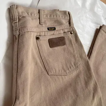 90s Wrangler MWZTN 미국제 W34 x L34 베이지
