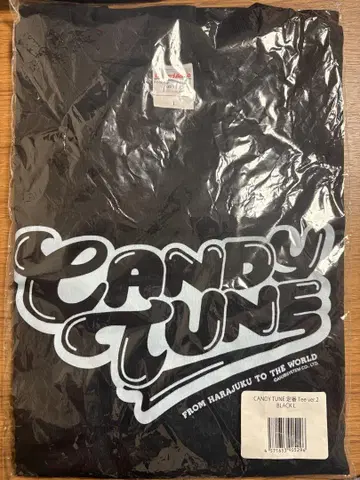 CANDY TUNE 스테디셀러 Tee ver.2 BLACK L